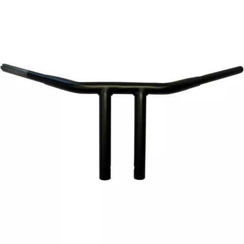 Drag Specialties 1-1/4" Buffalo 8" Straight Risers T-Bar Handlebars - Flat Black