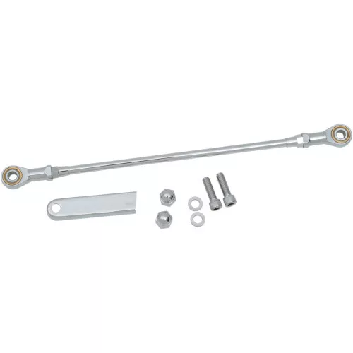 Drag Specialties 12-1/4" Chrome Shift Linkage with Arm Cover for 1984-2022 Harley Touring