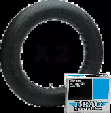 Drag Specialties 2 Heavy Duty 130/90 SMV 16" Motorcycle Tire Tube for Harley