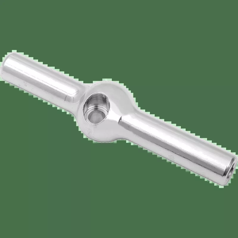 Drag Specialties 3/8-24 Dual Disc FRT TEE (Dome)