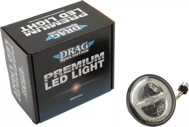 Drag Specialties 5.75" Reflector Style LED Headlamp - Chrome (2001-1538)