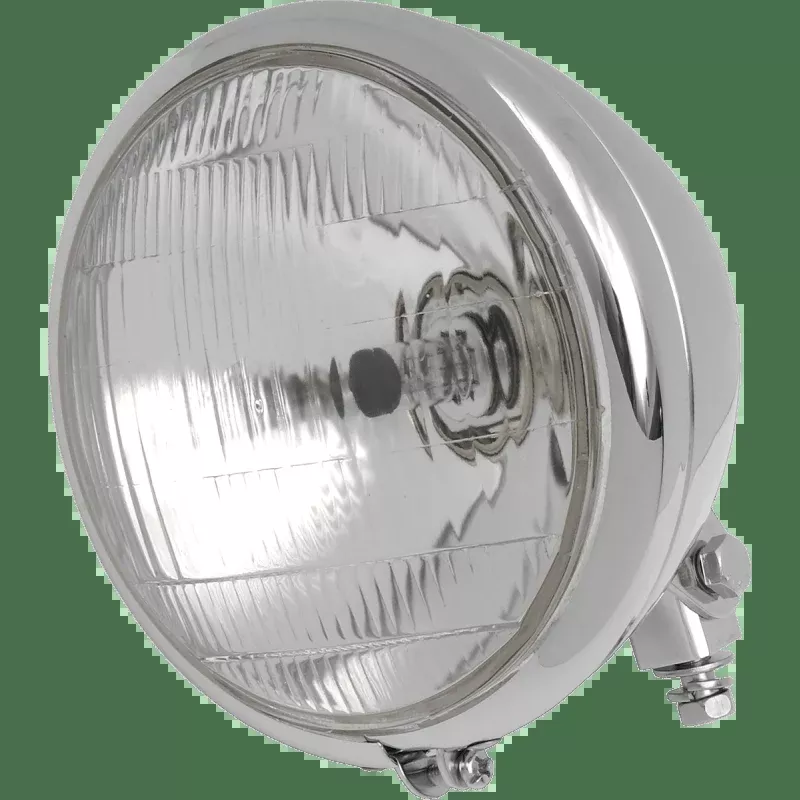 Drag Specialties 6-1/2" Bott H/Light W/H-4 Bulb