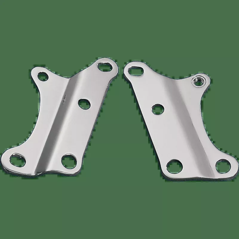 Drag Specialties 84-03 Motor Mount Plates Chrome (PR)