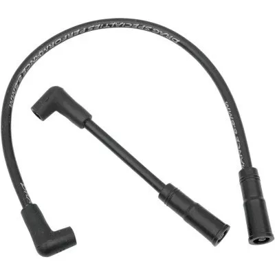 Drag Specialties Black 8.8mm Spark Plug Wire Set 450f Harley Softail 00-17