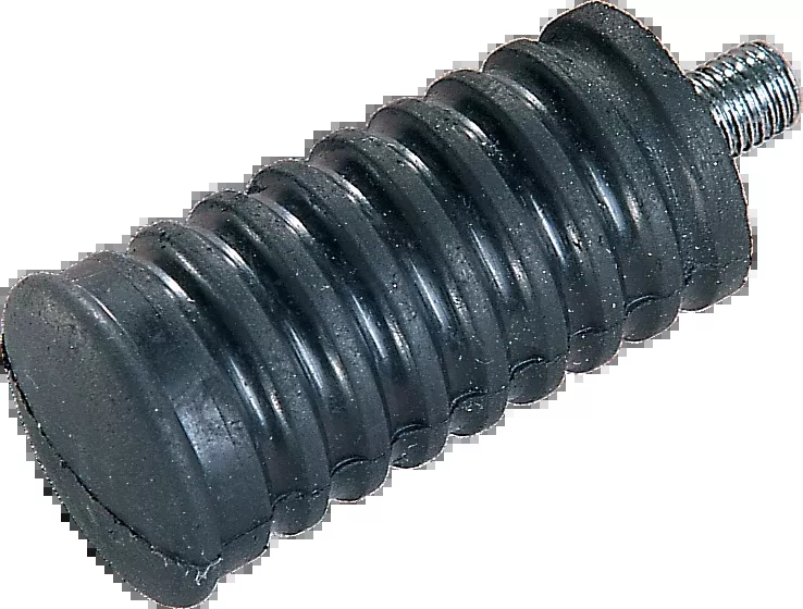 Drag Specialties Black Rubber Front OEM Replacement Stud Shift Peg for Harley