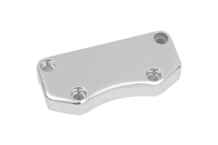 Drag Specialties Buffalo Handlebar Clamps -Chrome, Smooth