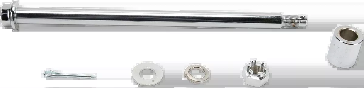 Drag Specialties Chrome 3/4" Rear Axle Kit 1986-1999 Harley Softail FLST FXST
