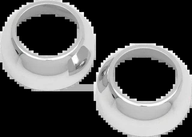 Drag Specialties Chrome 39mm Fork Boot Covers for 1987-22 Harley Dyna Sportster
