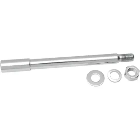 Drag Specialties Chrome Motorcycle Front Axle Kit 00-07 Harley Dyna Sportster