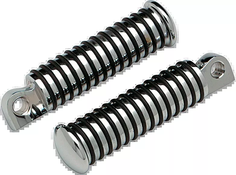 Drag Specialties Chrome Sundance Pair Foot Pegs Harley Davidson Sportster FXRS