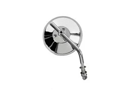 Drag Specialties Custom Mirrors -Smooth Back 4 Inch Round