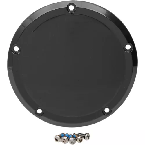 Drag Specialties Derby Cover for 2016-2020 Harley Touring/FLSB - Gloss Black