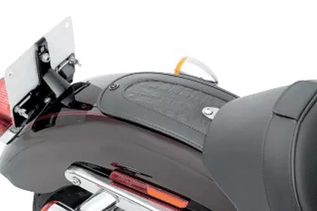 Drag Specialties Fender Skin for '04-14 XL Models (Except 48) -Embossed Gator Leather Center