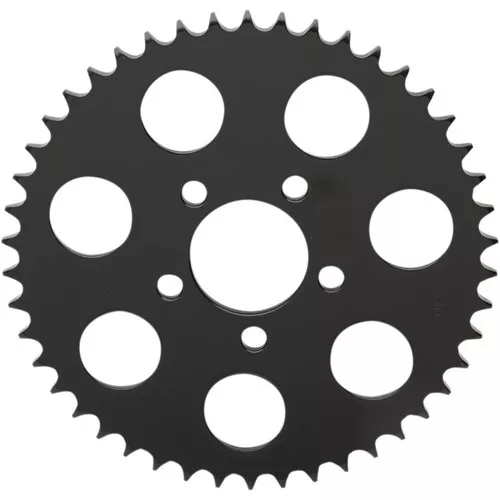Drag Specialties Flat Chain Conversion Rear Sprocket for 2000-2018 Harley* - Gloss Black
