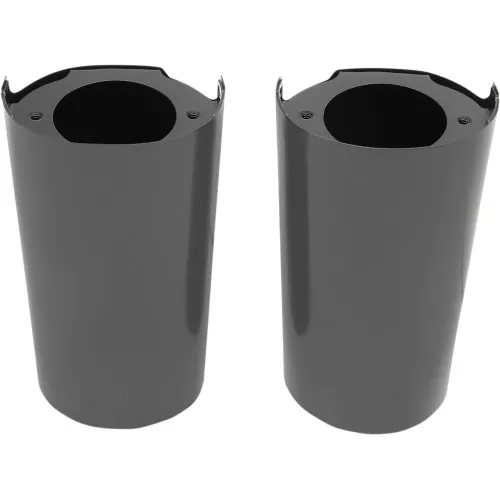 Drag Specialties Fork Slider Covers for 2014-2025 Harley Touring - Black