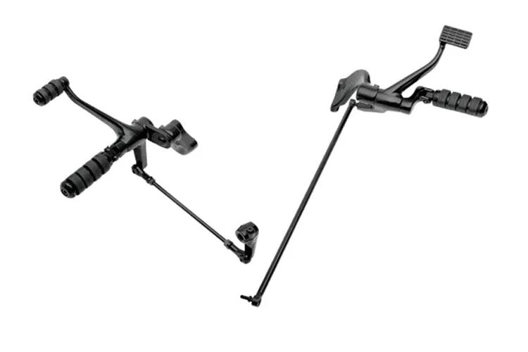 Drag Specialties Forward Control Kit for '04-13 XL Models -Standard Position, Black