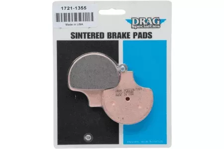 Drag Specialties FRONT Sintered Metal Brake Pads for Certain H-D Models OEM # 41854-08, 44063-83A/C, 44063-83A/83C-Pair (Click for fitment)