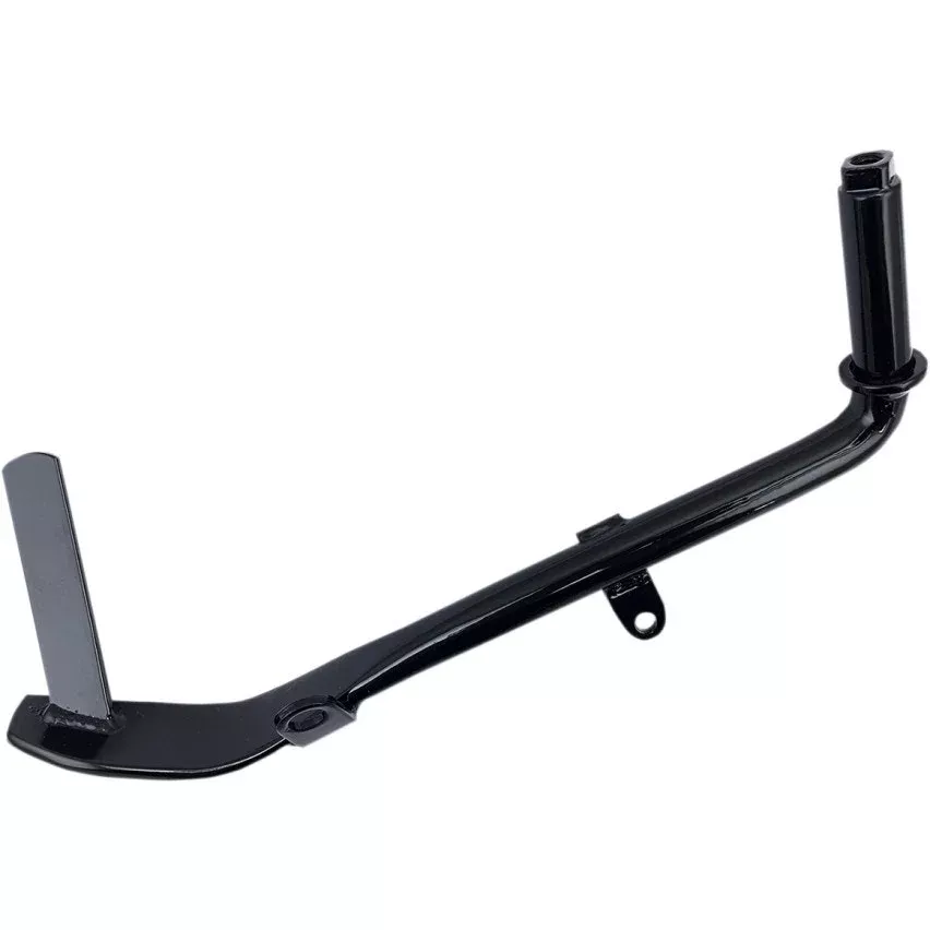 Drag Specialties Gloss Black Short 10" Kickstand Side Stand Harley FLH FLT 07-16