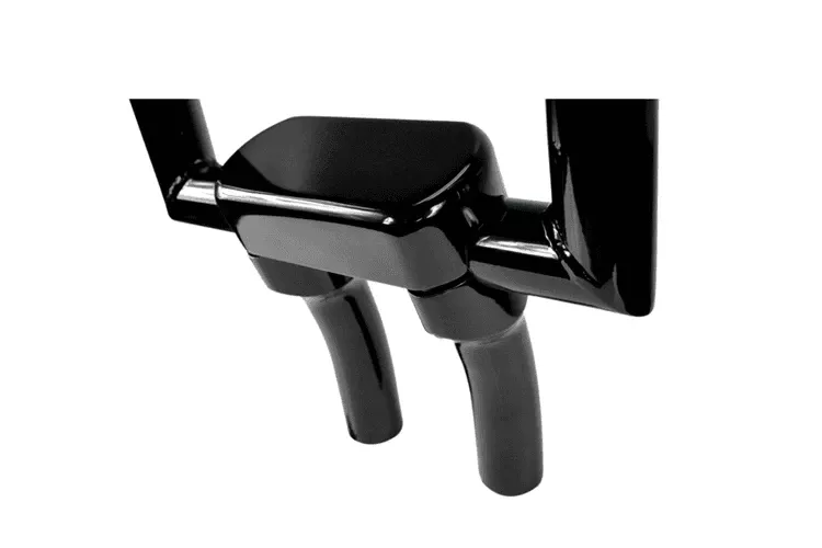 Drag Specialties Handlebar Riser/Top Clampw/ 1½" Clamping Area -5½" Tall (with 1" pullback), Black