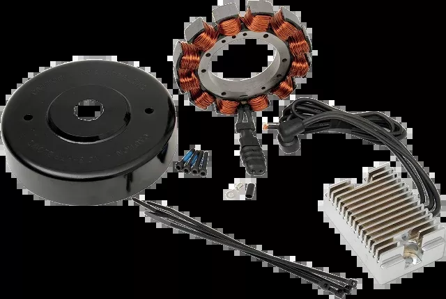 Drag Specialties Heavy Duty 32A Charging Kit fits 71-99 Harley Dyna Touring