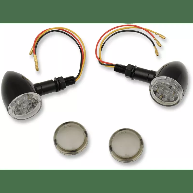 Drag Specialties Light BLK AM LED