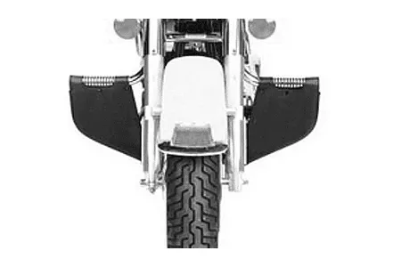 Drag Specialties Lowers for Lindby Twinbars & Highway Bars for DS-190063, '91-05 FXD (exc. FXDWG,FXDX,FXDS) -Plain