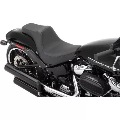 Drag Specialties Predator III Diamond Black 2-Up Seat 18-23 Harley Breakout FXBR