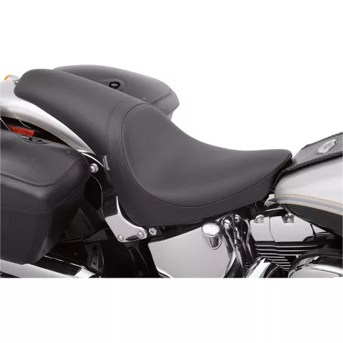 Drag Specialties Predator Seat for 2000-2017 Harley Softail FXST/FLST -Solar Reflective