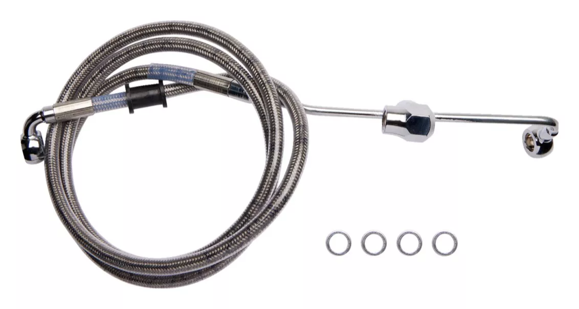 Drag Specialties Rear Brake Line Kit For Non-ABS Harley Touring 2014-2019