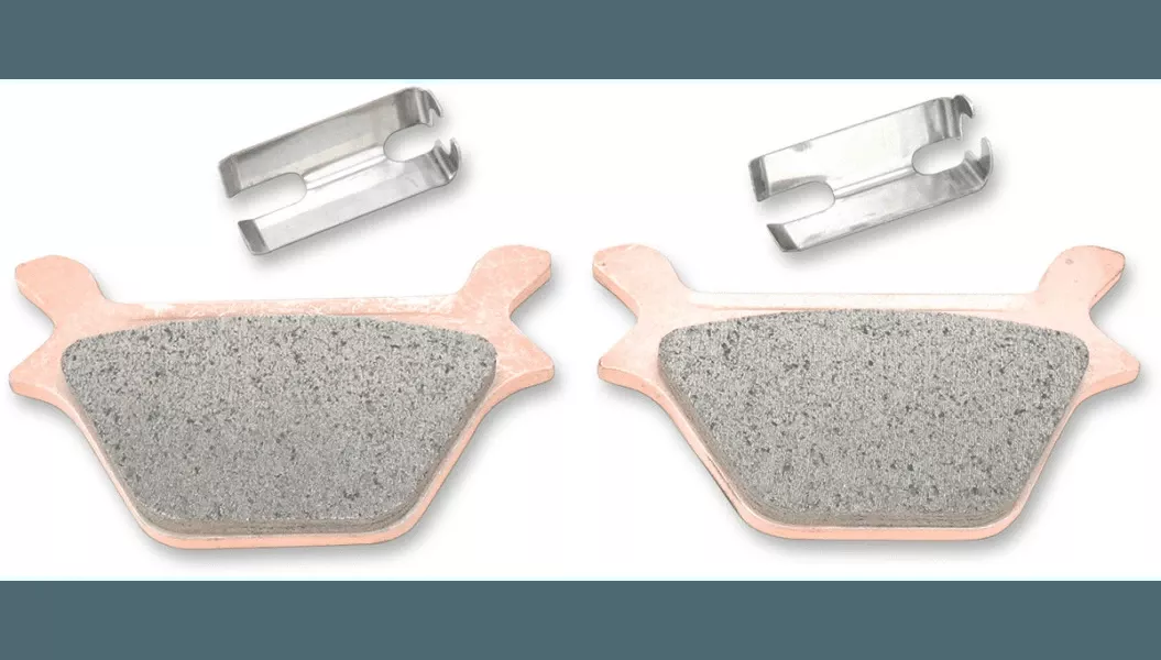 Drag Specialties REAR Sintered Metal Brake Pads for Certain FX & XL ModelsOEM #44213-87/C, 44209-87-Pair