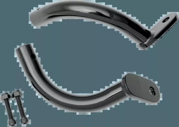 Drag Specialties Saddlebag Guard Eliminator Bracket for '97-08 FLHT -Black