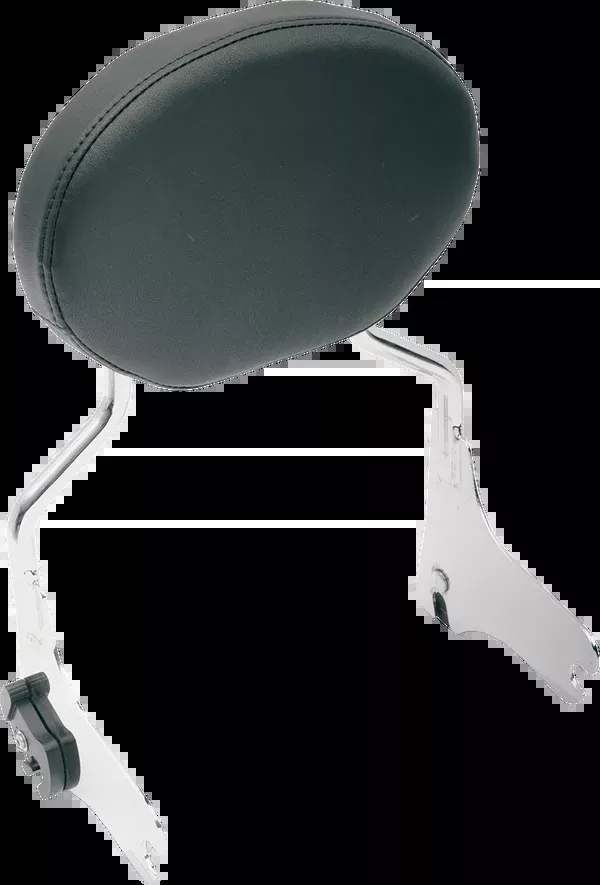 Drag Specialties Seats Oval Sissy Bar Pad - Smooth - FL '97-'22