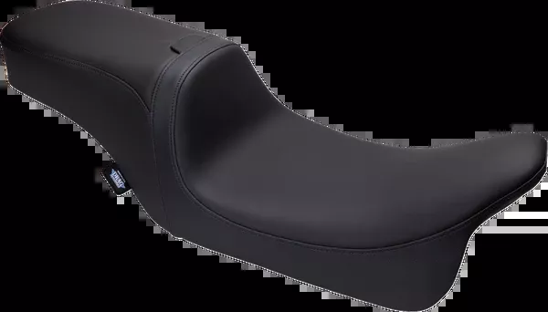 Drag Specialties Seats Predator 2-Up Seat - Solar Leather - Smooth - W/ Backrest Receptacle - FL '08-'23