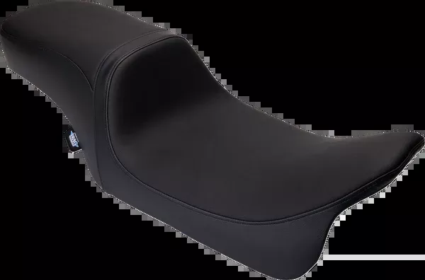Drag Specialties Seats Predator 2-Up Seat – Vinyl – Black – Smooth – W/O Backrest – FLH/FLT ’08-’24