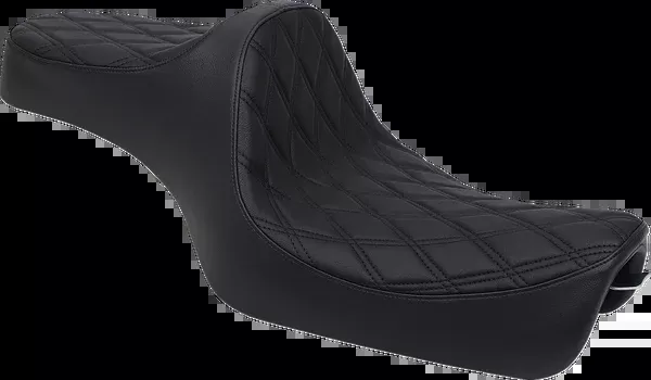 Drag Specialties Seats Predator III Seat – Double Diamond – Black Stitching – ‘XL 04-’22