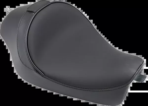 Drag Specialties Seats Solo Seat - Smooth - Driver Backrest - XL '04-'22