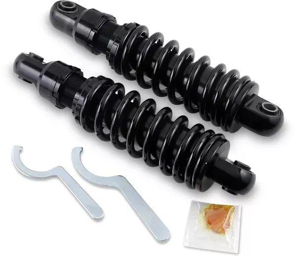 Drag Specialties Shocks Premium Shock – 10.5″ – Black – ’91-’17 FXD