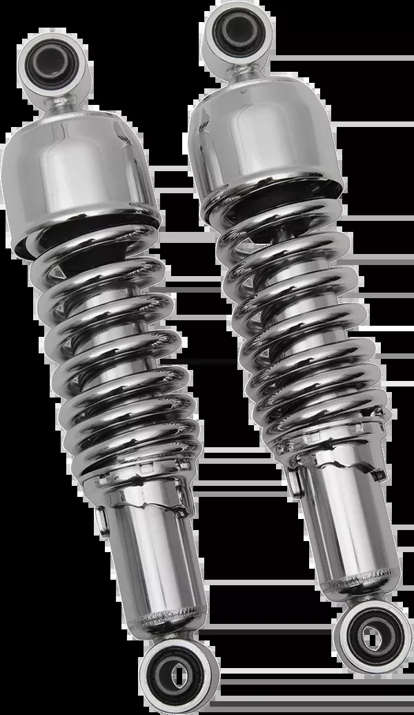 Drag Specialties Shocks Replacement Shock Absorbers – 12.5″ – Chrome