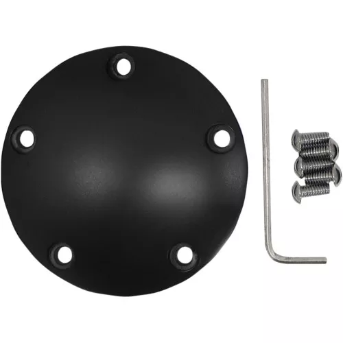 Drag Specialties Spherical Radius Points Cover for Harley Twin Cam - Flat Black