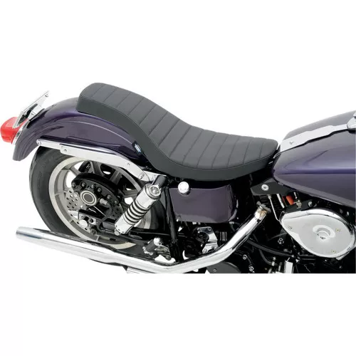 Drag Specialties Spoon-Style Seat for 1958-1984 Harley - Classic Stitch