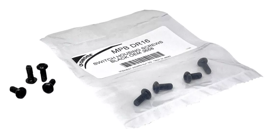 Drag Specialties Switch Housing Screw Kit