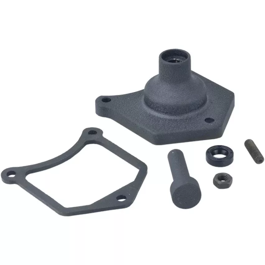 Drag Specialties Wrinkle Black Aluminum Solenoid Starter Cover 91-17 Harley