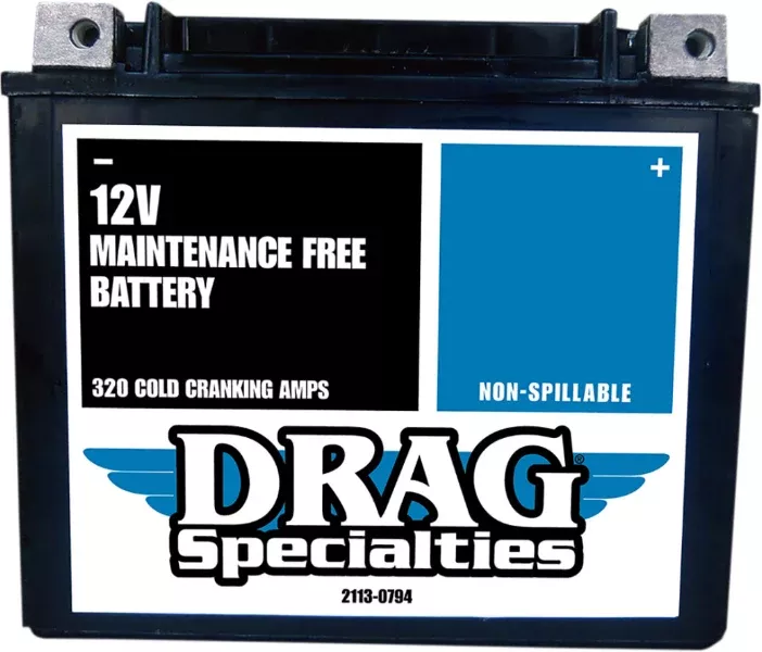 Drag YTX20HL FT 12v 310cca High-Performance AGM Battery Harley Softail FXD 91-Up