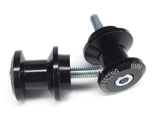 Driven D-Axis Swingarm Spools Black 6mm (DXS-6BK)