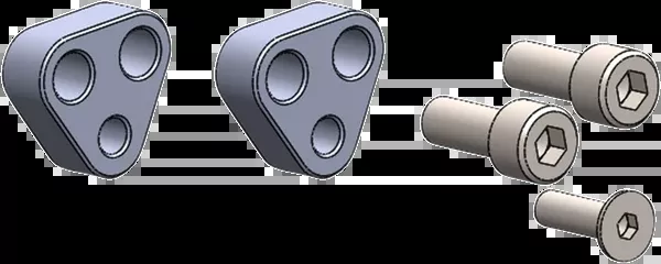 Driven Racing Halo Rise Clip-On Spacers