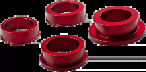 Driven Racing Wheel Spacer - Captive - Red - Kawasaki Ninja 400