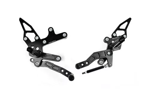 Driven TT Black Aluminum Rearsets (DRP-736)