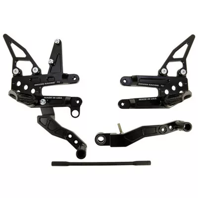 Driven TT Rearsets Suzuki GSX-R600 11-26