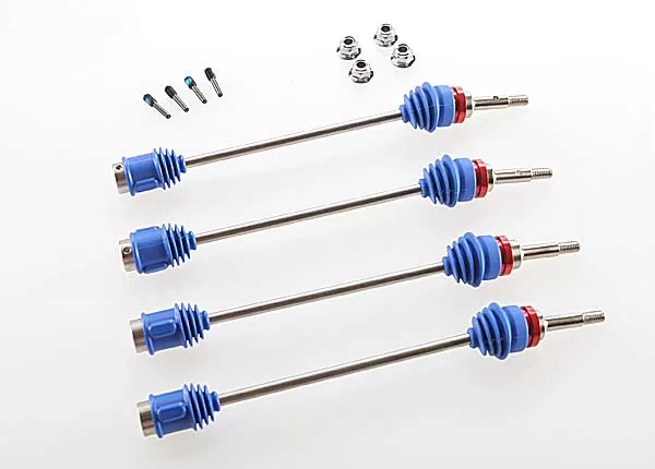 Driveshafts (4) for Traxxas Revo