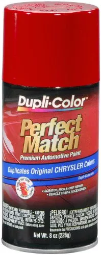 Dupli-Color BCC0419 Perfect Match Spray Paint Chrysler Flame Red 8 oz. Aerosol